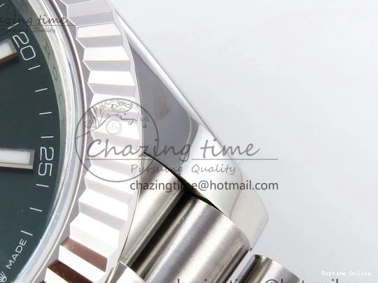 0414 HighPerformance DateJust 41 126334 904L SS VSF 1:1 Best Edition Green Dial on Jubilee Bracelet VS 1323